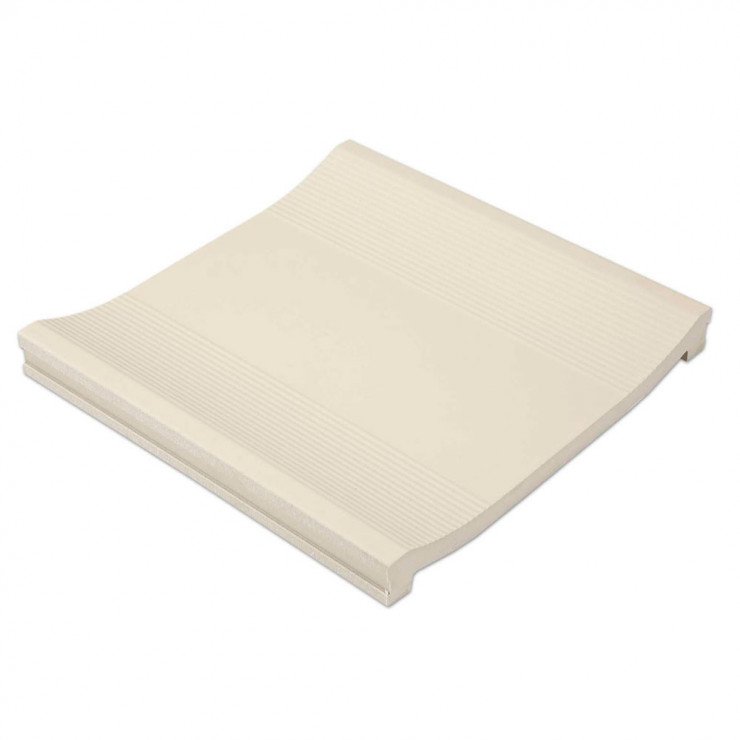 Klinker Aciker Rillet Kanal Beige Mat 24x24 cm-0